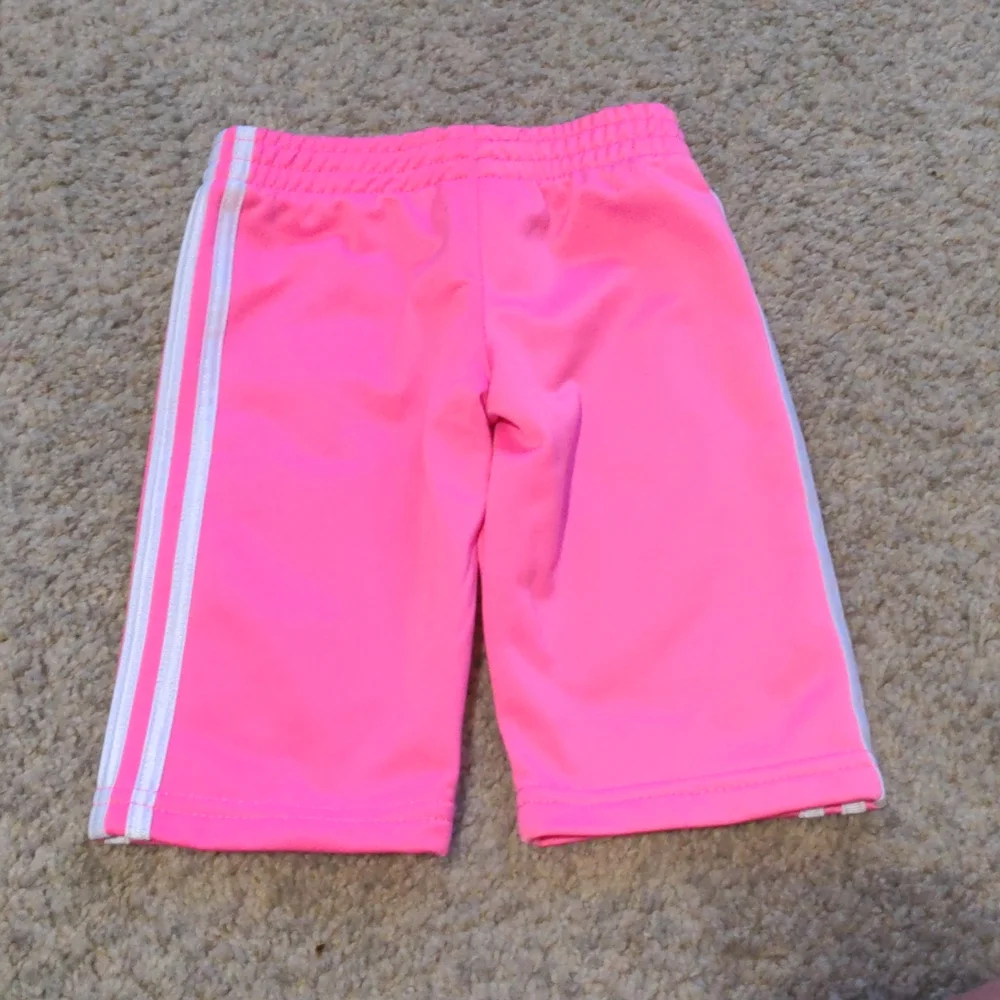 Girl's Size 3 Months Adidas Pink And White Jacket Pant Set